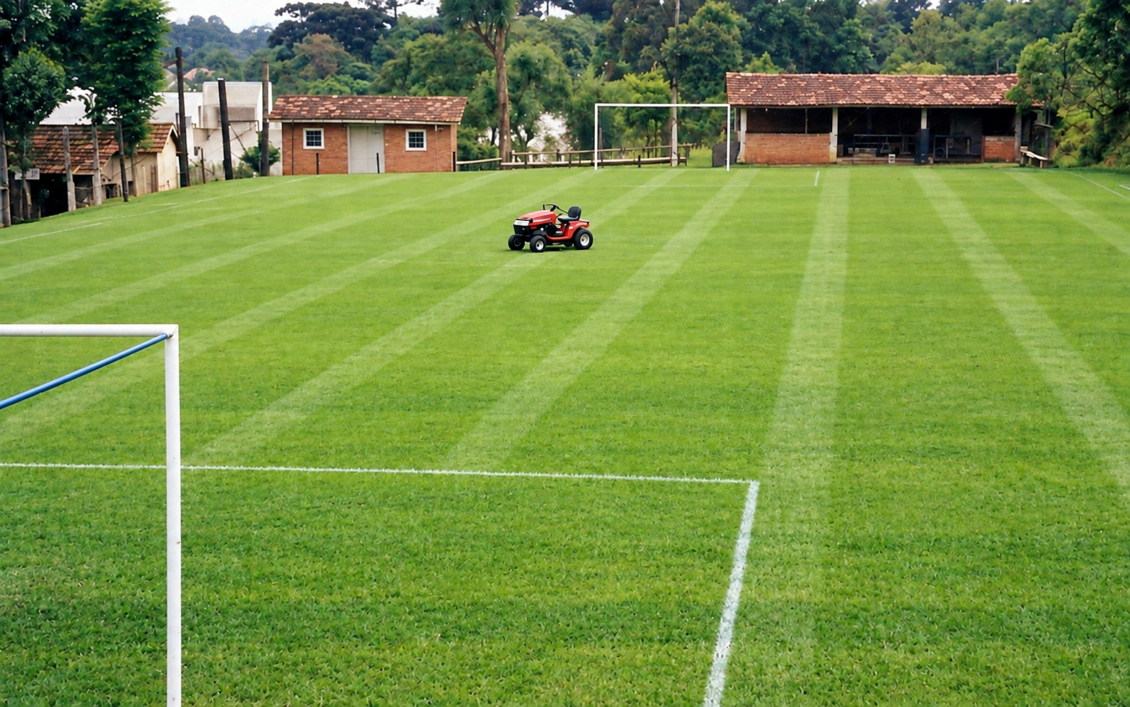 Campo e gramado do Santos Campo Comprido